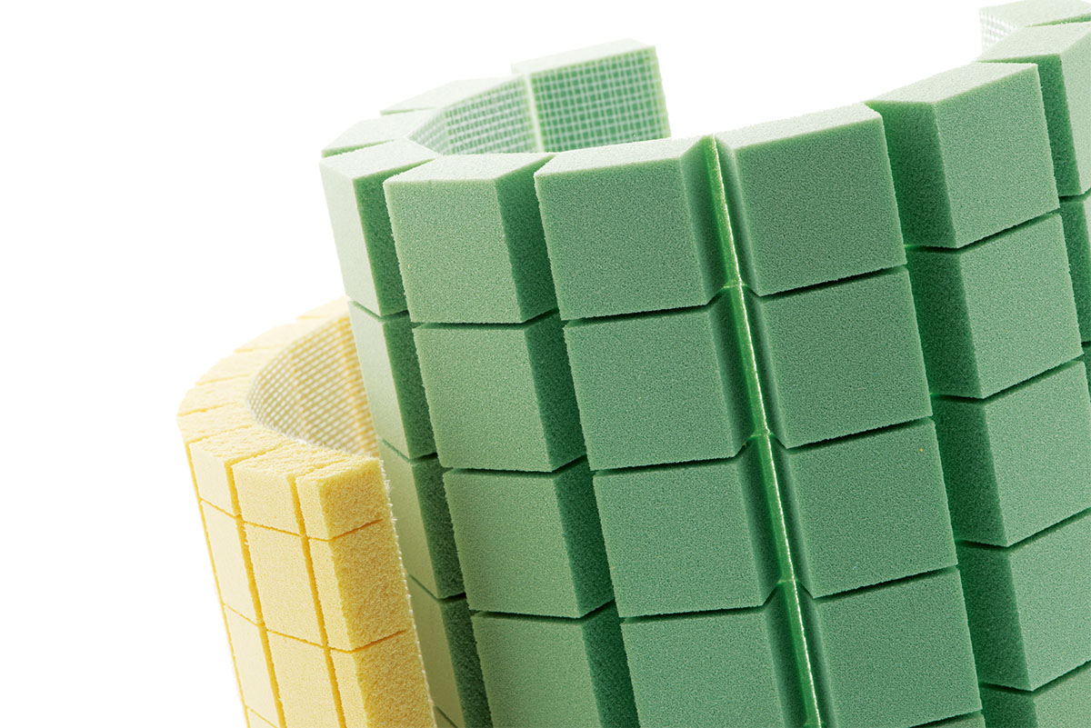 Boat composite core material processing from Sky Composites