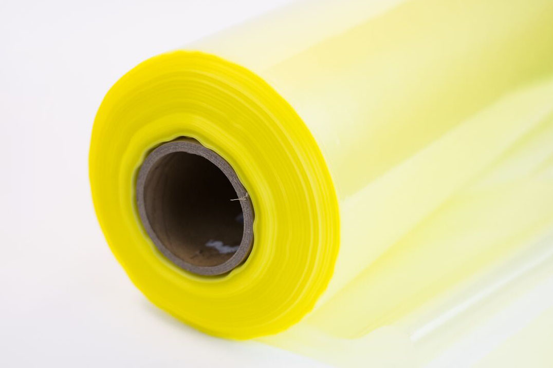 Yellow vacuum bagging film roll for composite layup from Sky Composites