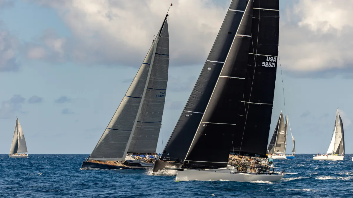 carbon fiber fabrics used in race sailboat construction